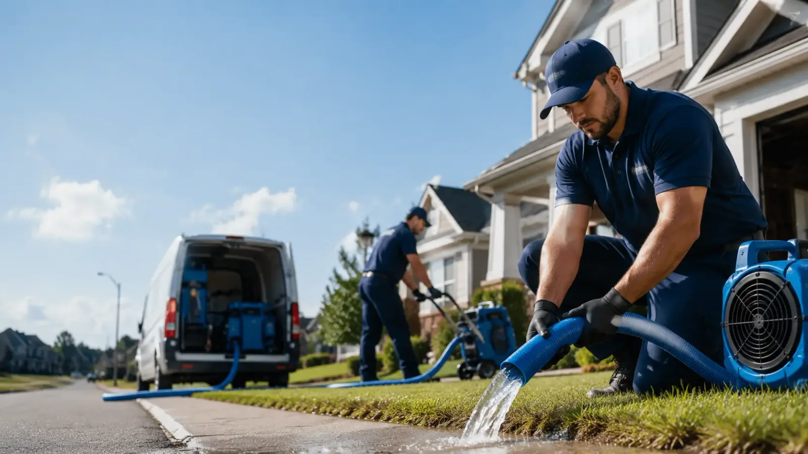 Flood Damage Restoration in Whitesboro, OK